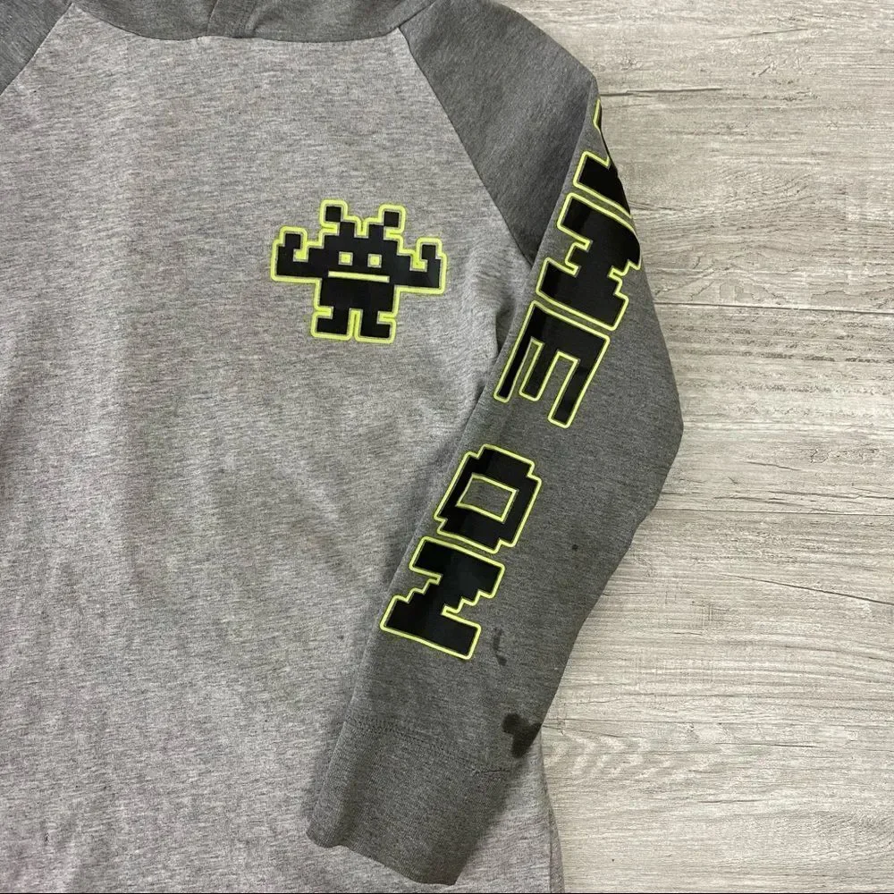 Oshkosh Gray Game On Hoodie Sweater